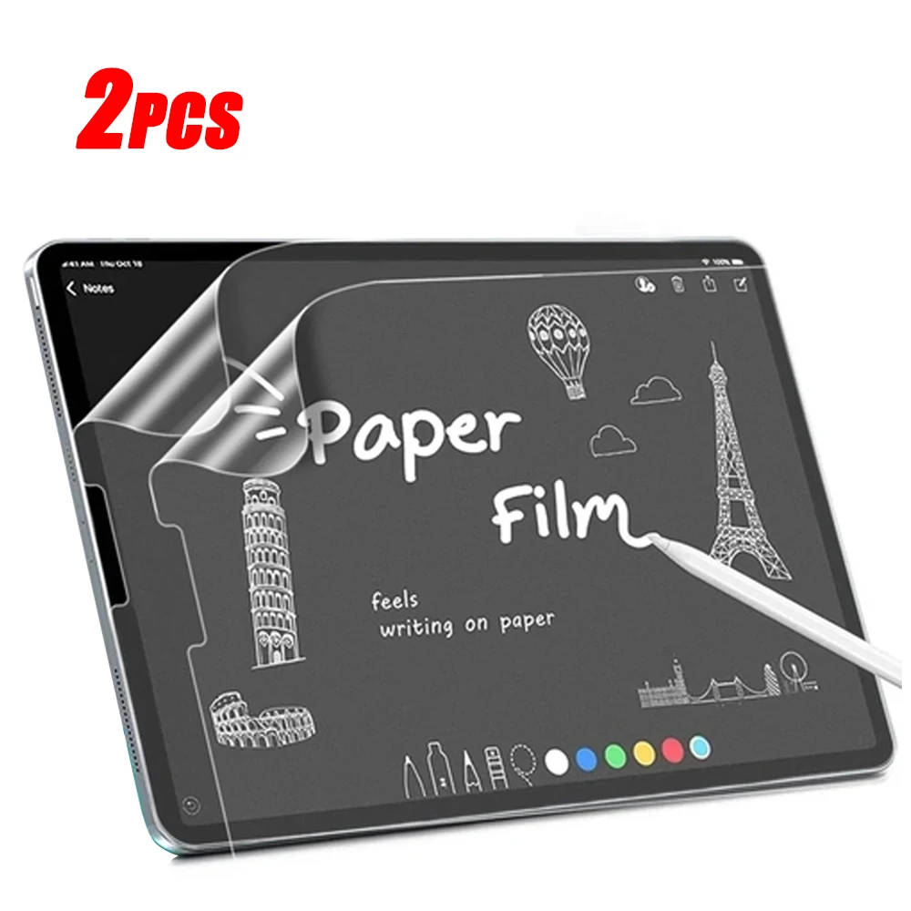 Matte Anti Glare Screen Protector - 2 個の紙のようなマットフィルムスクリーンプロテクター Lenovo Idea Tab 11'