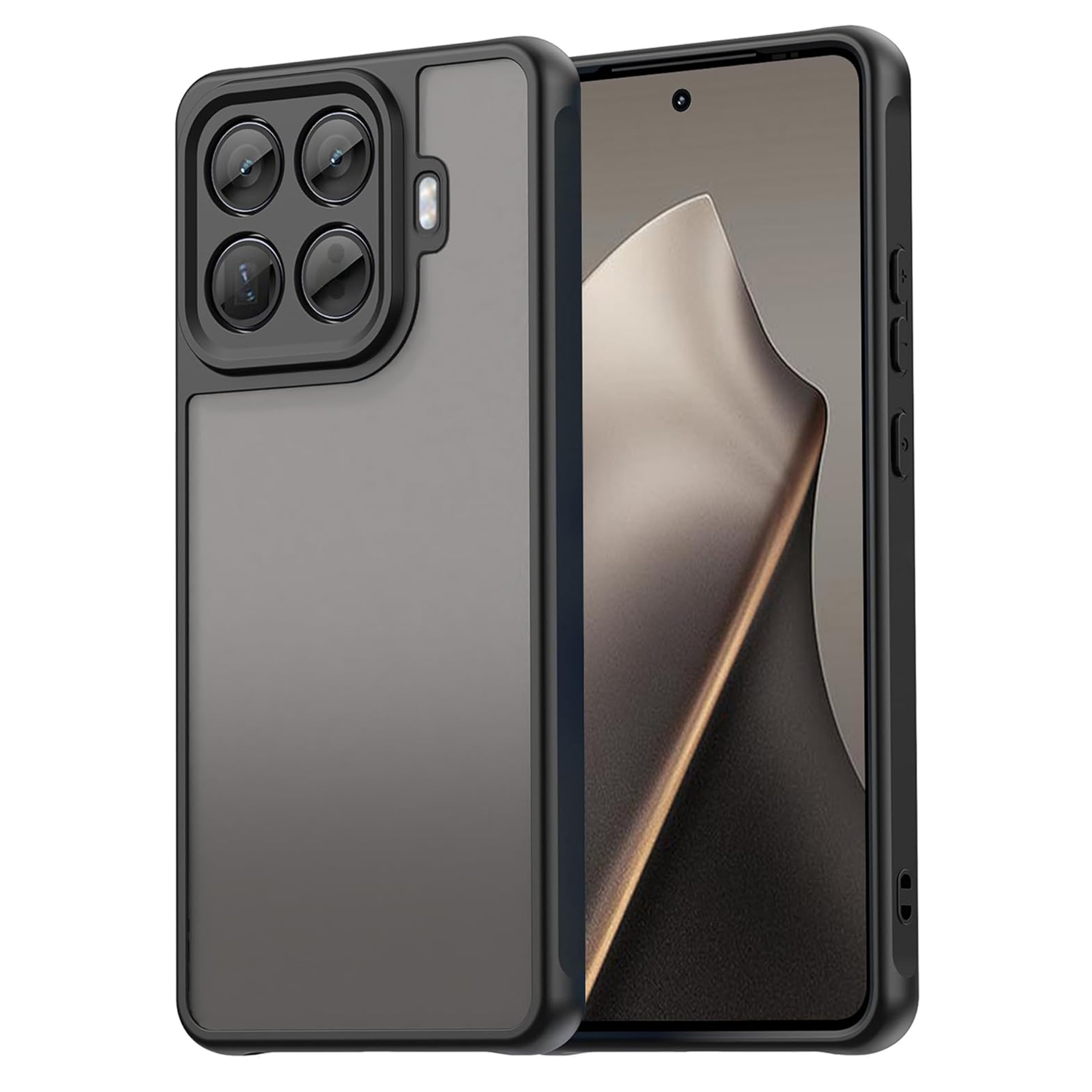Matte Hard Pc Back Case - 半透明つや消しマットケース Xiaomi 17T Pro Mi 17T