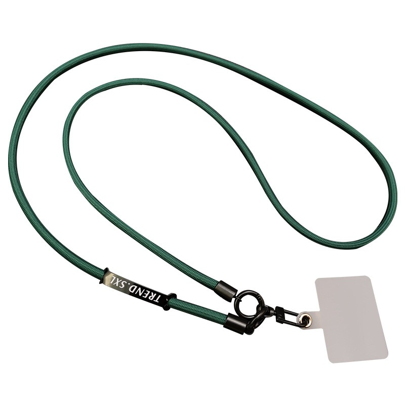 Crossbody Lanyard Neck Strap Case - ロングソリッドカラークロスボディフォンストラップ、ランヤードスリングペンダントネックバンド、ショルダーコード、登山用落下防止ロープ、ハンギングストラップ