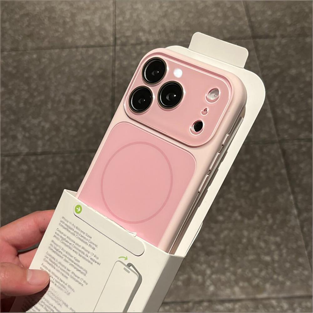 Liquid Silicone Magnetic Phone Case - オリジナル液体シリコン製マグネットケース iPhone 17 16 15 14