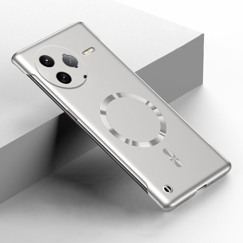 Ultra Thin Frameless Phone Cover - 高級超薄型メタリックフレームレス磁気電話ケース Poco F7 ウルトラ F6 F5