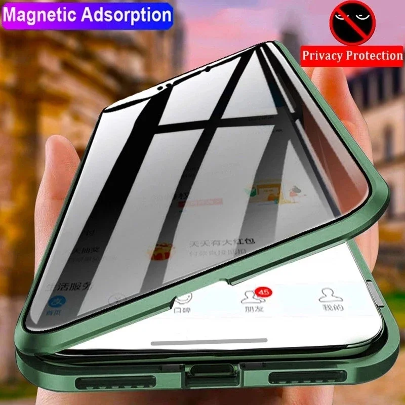 Realme GT 6T 7 Pro用、全面保護レンズカバー - Anti Spy Privacy Glass Case のレビューと価格