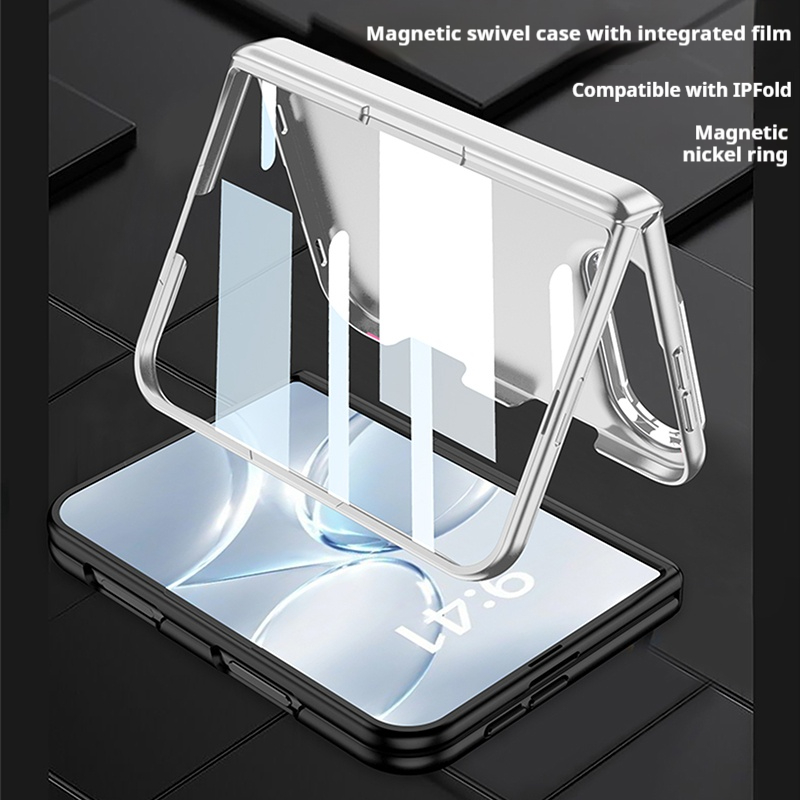 折りたたみ式のヒンジを保護する磁石付きのスマートフォンケース - Screen Protectors のレビューと価格