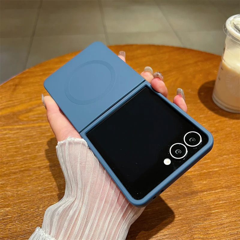 液体シリコン製ソフトマグネット式スマホケース Samsung - Liquid Silicone Magnetic Phone Case のレビューと価格