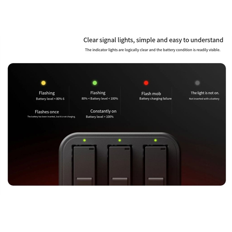 Pro 2用急速充電器ハブ 1800 MAhバッテリー充電器 - Chargers のレビューと価格