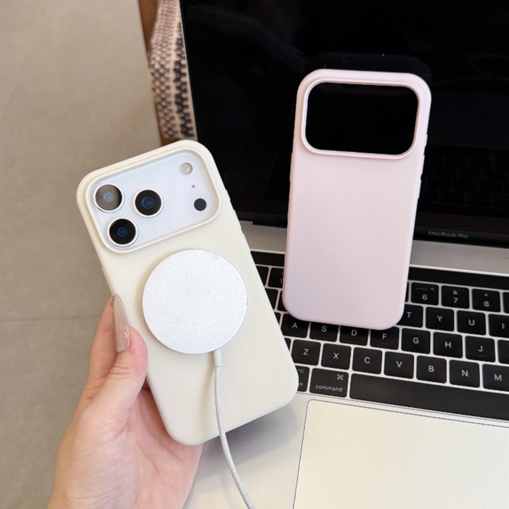 マグセーフ対応リキッドキャンディカラーiPhoneケース（i - Liquid Silicone Magnetic Phone Case のレビューと価格