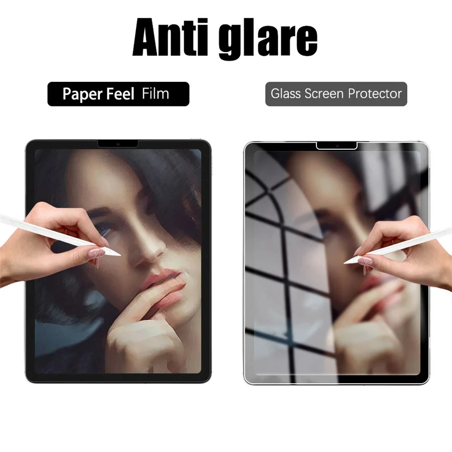 3枚入り 紙のような感触のスクリーンプロテクター Lenov - Matte Anti Glare Screen Protector のレビューと価格