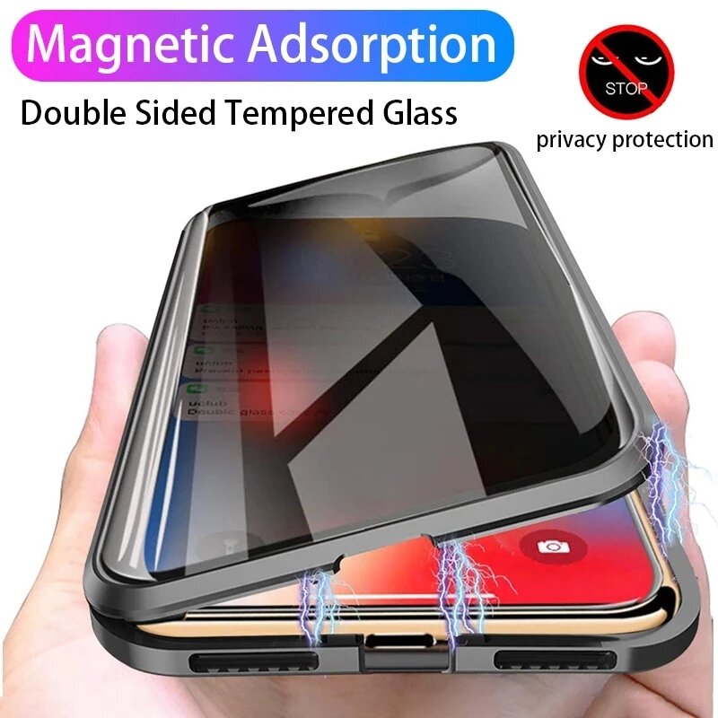 OPPO Find X5 X8 Pro用、覗き見防止磁石内蔵 - Anti Spy Privacy Glass Case のレビューと価格
