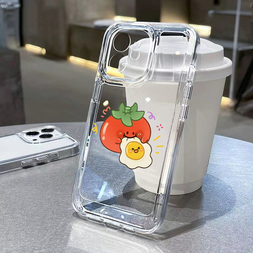 ミニフラワーフォンケース iPhone 17 Pro Max - Clear Shockproof Bumper Case のレビューと価格